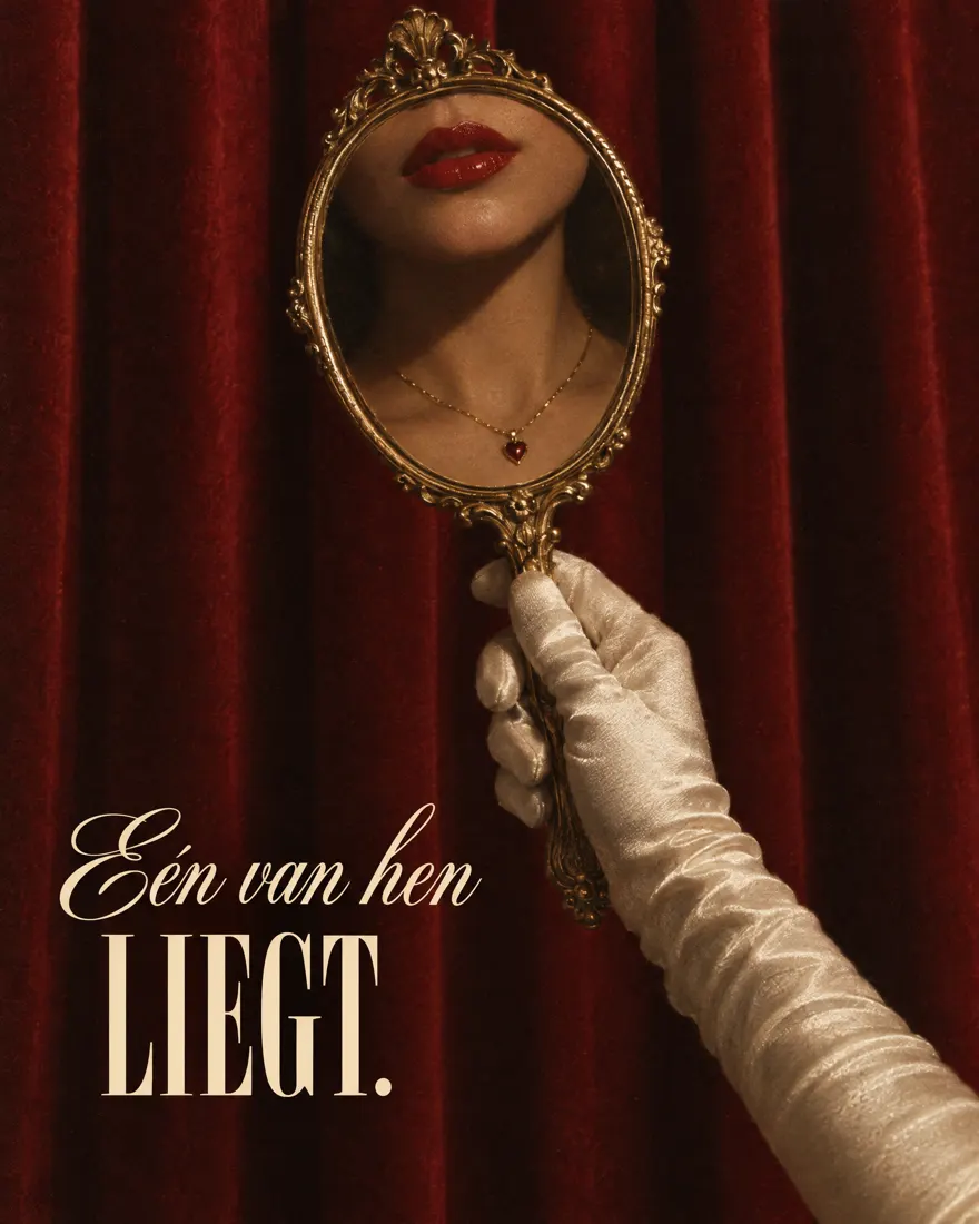 Handspiegel: één van hen liegt